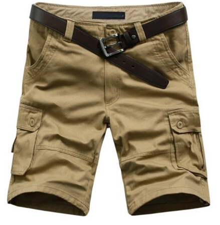 

2016 Hot Sale Summer Men's Army Cargo Work Casual Bermuda Shorts Men Fashion Sports Overall Squad Match Plus size Trousers free shipping, Army green