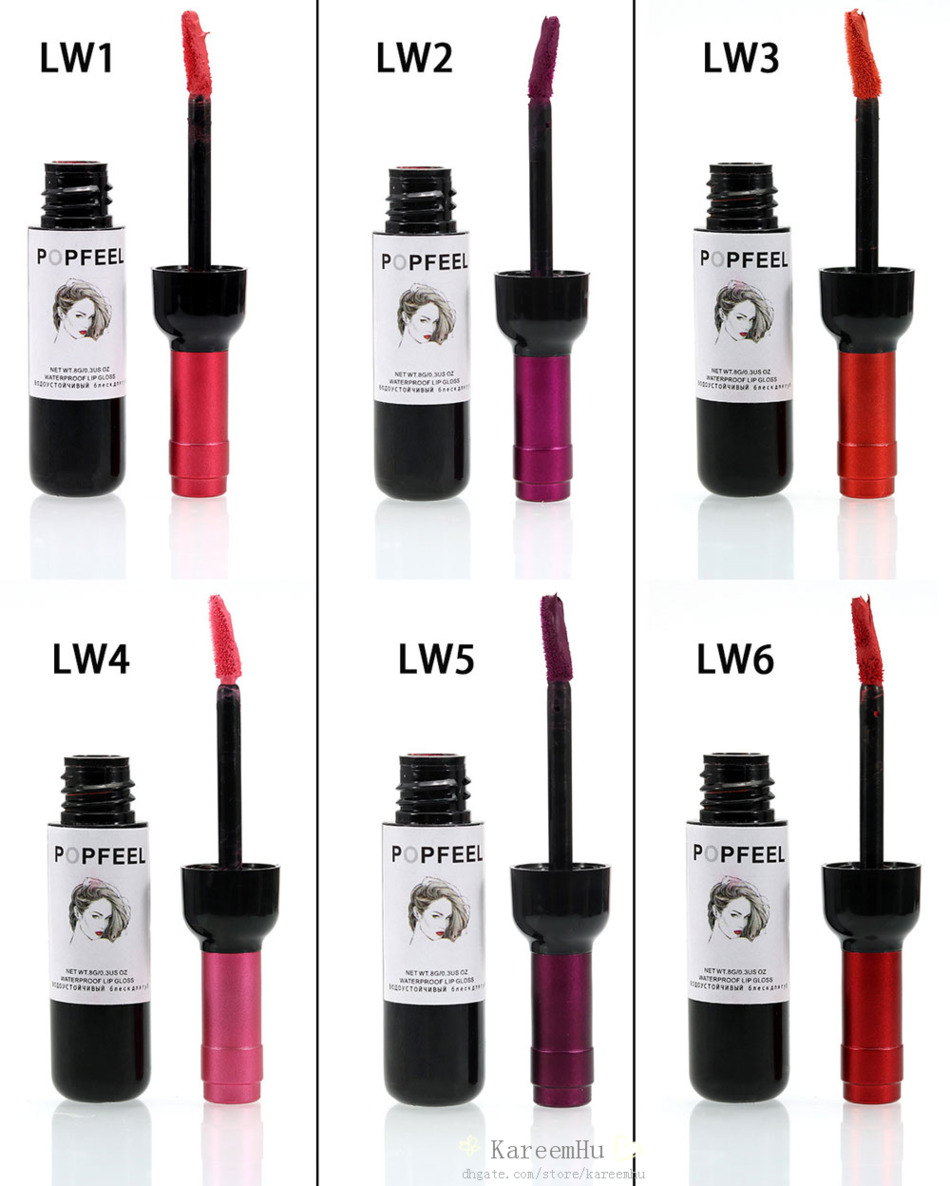Professional Wine Bottle Design Lip Tint Liquid Waterproof Long Lasting