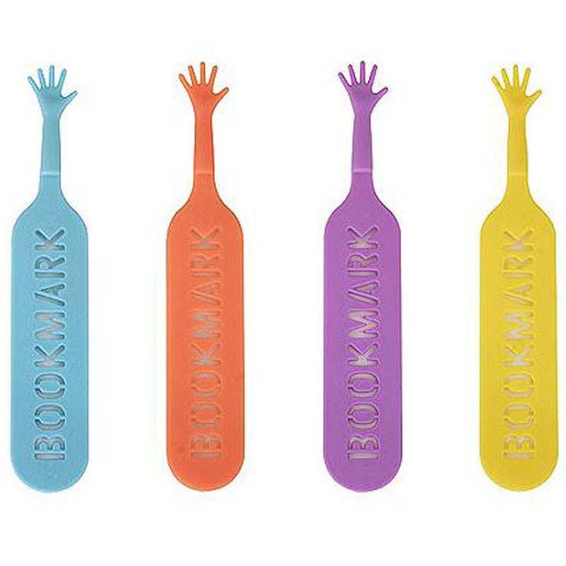 New Fashion 20pcs/lot 4 Kinds Colors Plastic Bookmarks Book Holder School Office Supplies Free Shipping Papelaria-image-389199531