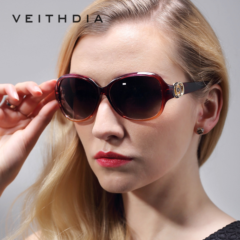 

VEITHDIA Retro TR90 Vintage Polarized Sun glasses Ladies Designer Women Sunglasses Eyewear and Accessories Female gafas 2330