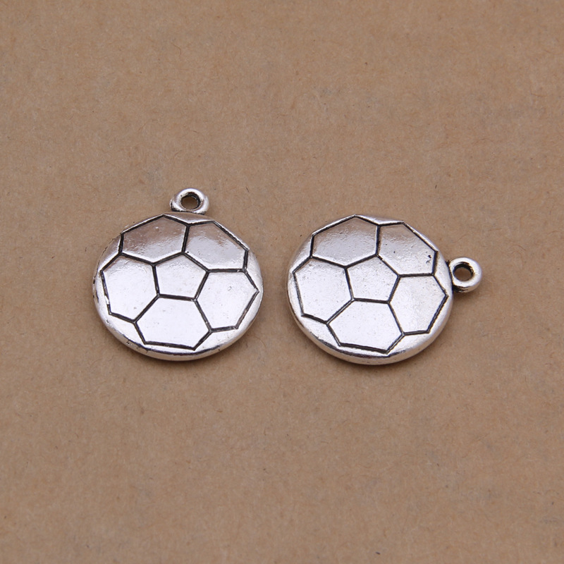 

Fashion Alloy Football Jewelry Charms Vintage Sport Pendant Charms 18*22mm AAC1207