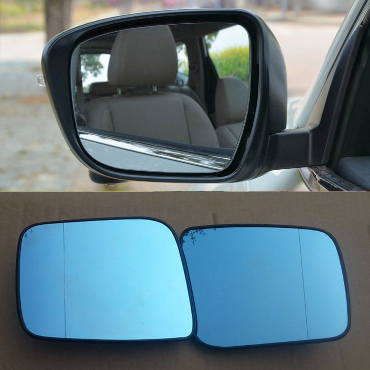 Vue Arrière de Voiture Miroir Grand-angle Hyperbolique Bleu Miroir Flèche LED de Direction pour Nissan X-Trai Auto partsl
