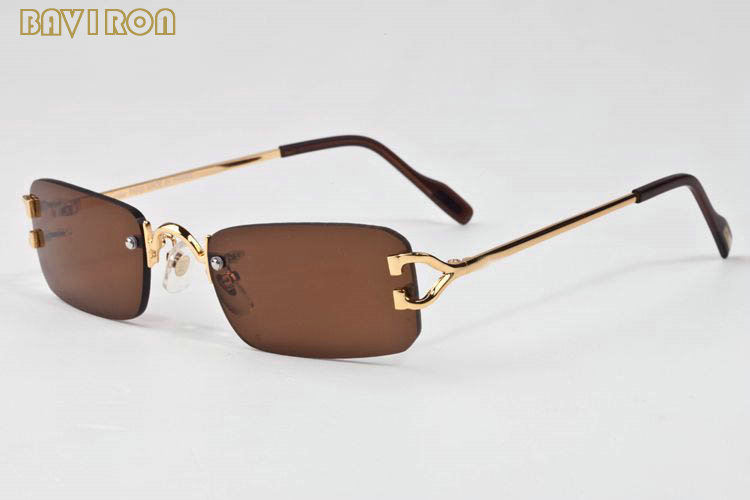 

with box 2019 men womens designer buffalo horn glasses pink blue green black clear lens rimless sunglasses