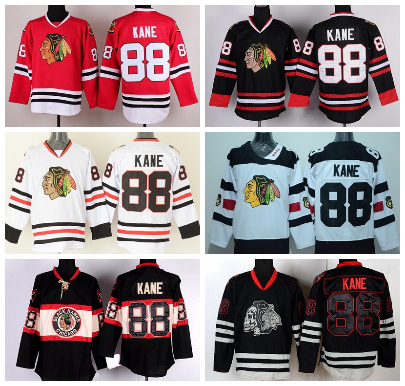 all black blackhawks jersey