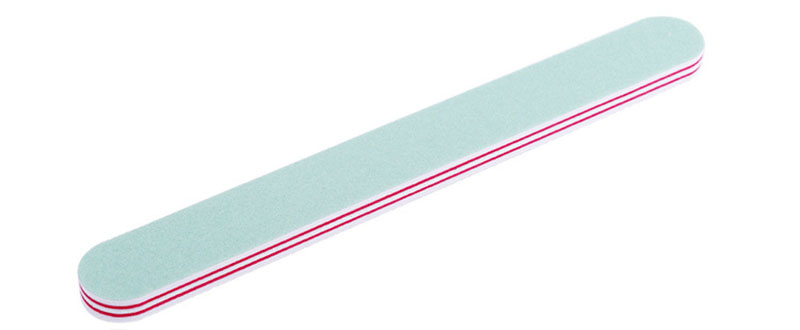 D066 Wholesale Nail Files Buffer&Polish Double Side Nail Files Tools White/Green Emery Sponge Maincure Repair Tools-image-403852215