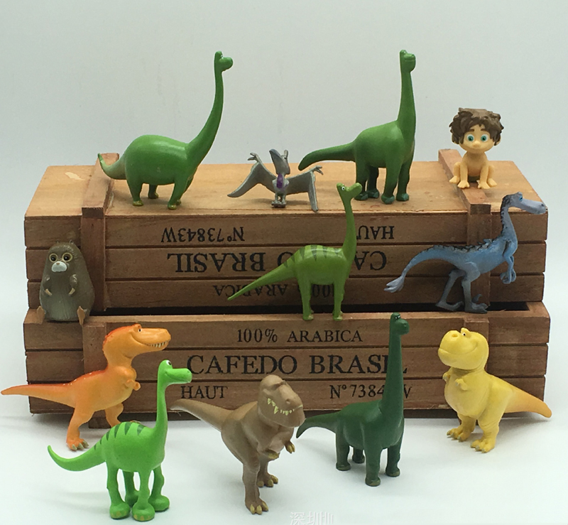 

60pcs (5 set) dinosaurs miniature figurines fairy garden ornaments bonsai decoracion jardin dollhouse toys