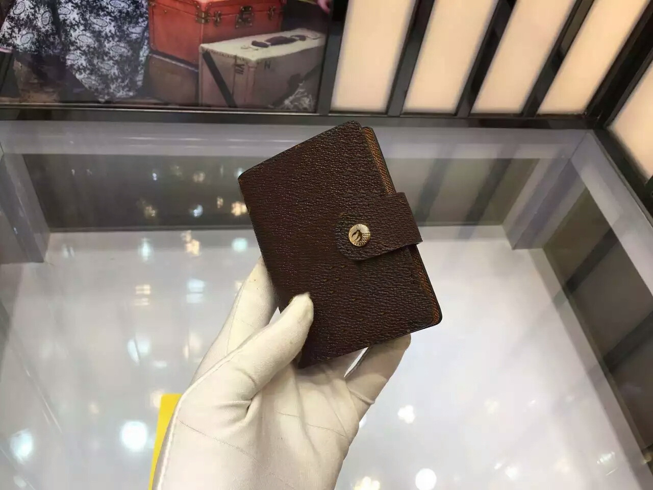 

2017 Brand French Wallet Women Real Leather Short Hasp Clutch Curieuse album wallet CX#208 Damier purse card holder 60722 with Box bags, Black