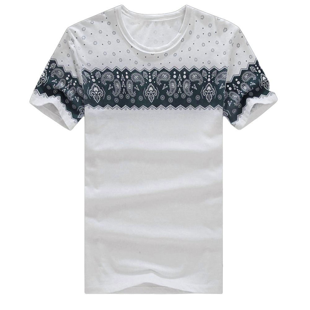 

Wholesale- 2017 summer new T-Shirts Men's Tops Tees Vintage Retro O-neck short sleeve t shirt men fashion trends tshirt Plus Size, As pic