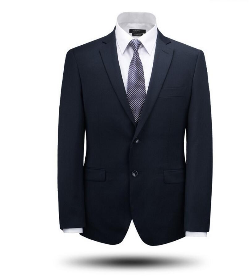 

Classic custom made men suit Retro gentleman style tailor made wedding suits for men(Jacket+Pant)two-piece, Blue
