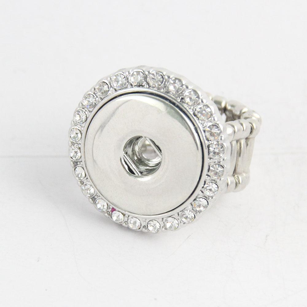 

18 mm set auger Noosa DIY ring snap button elastic ring