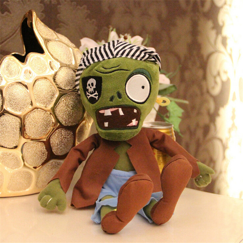 

30CM (Green Zombie) Plants vs zombies doll plush toy Doll Stuffed Animals Baby Toy for Children Gifts toys Hot sale
