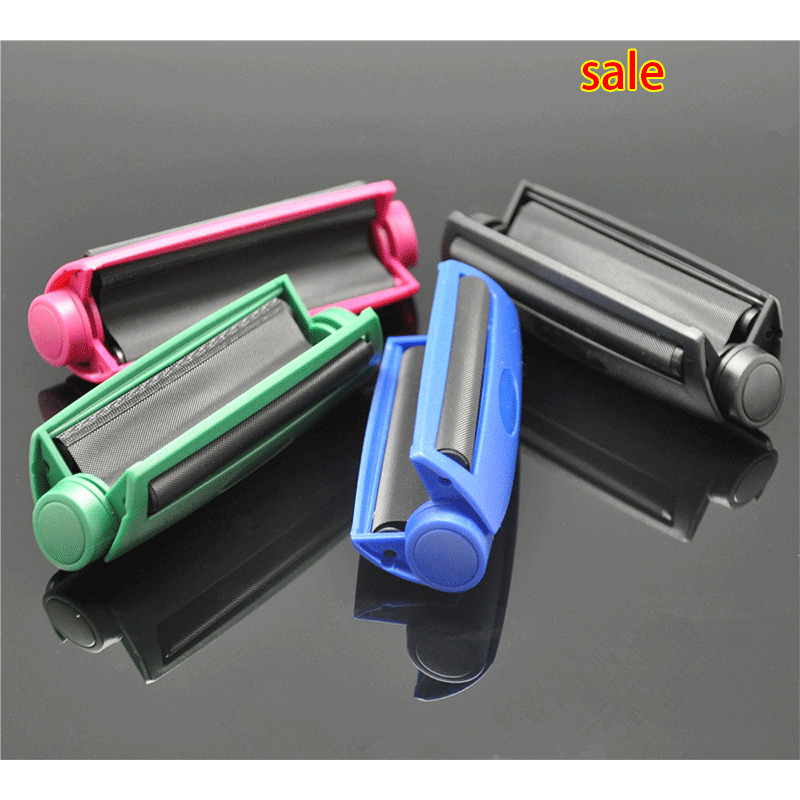 

Wholesale 2016 New Hot Sale plastic Tobacco Roller cigarette maker CIGARETTE ROLLING MACHINE For 78mm paper