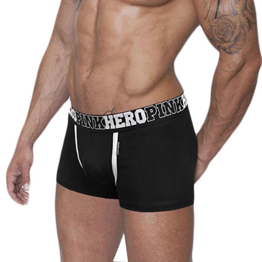 

Wholesale-Men Underwear High Quality Cotton Boxers Comfortable Men Fit Male Shorts Good-lookling, Green
