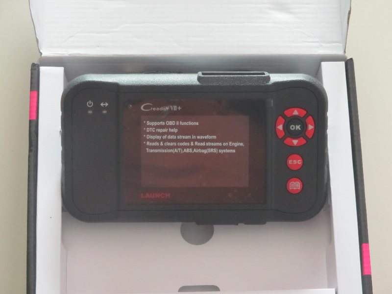 

diagnostic tool Launch X431 Creader VII+ code reader for all cars Scanner Internet Update free launchx431