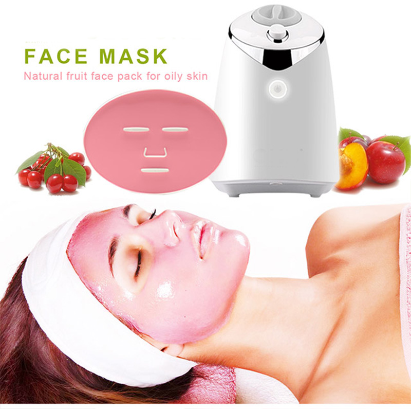 

FM001 Face Mask Machine Automatic Fruit Facial Mask Maker DIY Natural Vegetable Mask With Collagen Pill English Voice Skin Care
