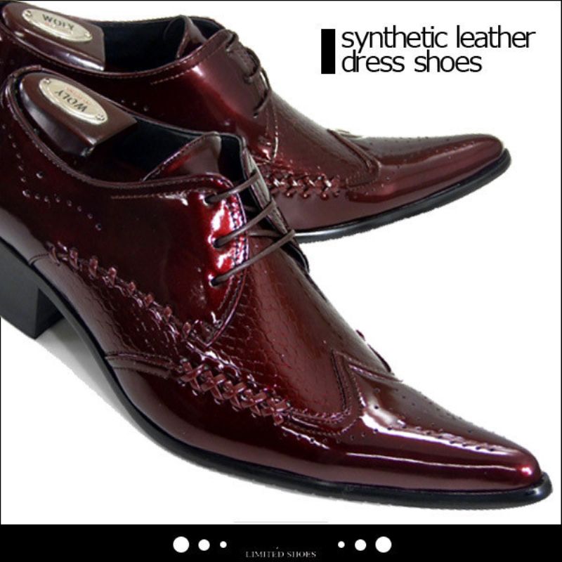 

Newest Luxury Fashion Crocodile Leather Italian Stylish Lace Up Oxford Shoes for Men Business Style Dress Shoes Black White Red