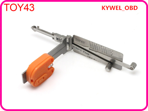 

Auto Smart TOY43 (8 pcs) 2 in 1 auto pick and decoder,Locksmith tool free shipping