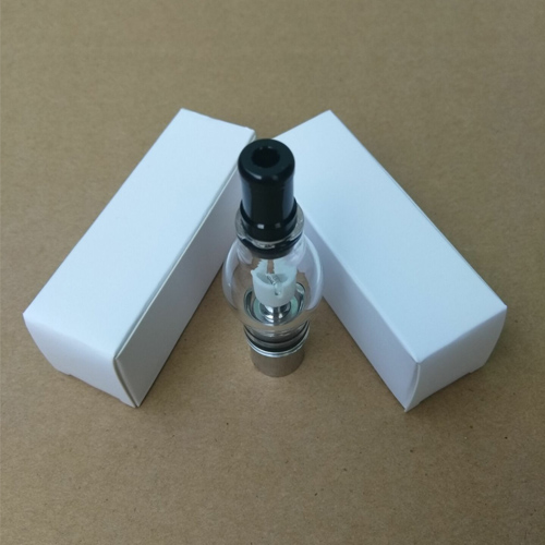 

Glass Globe Atomizer pyrex glass tank Wax dry herb vaporizer Replacement Wax Vapor Tank with Metal Ceramic Coil Head for EGO Evod Battery