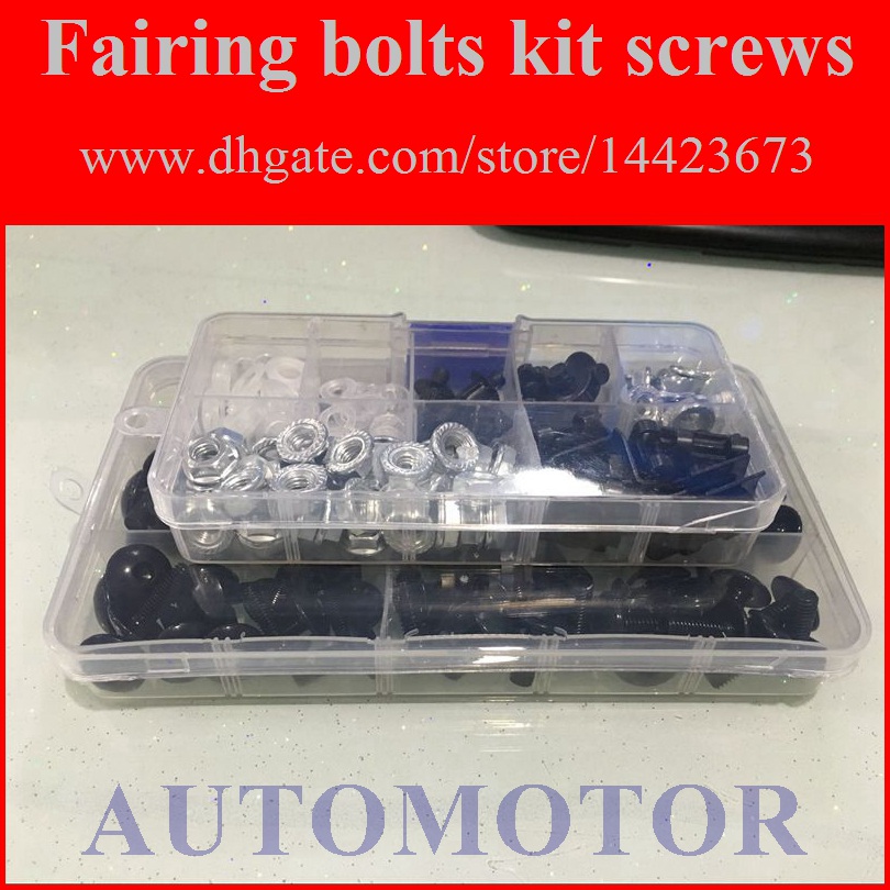 kit fissaggio bulloni carenatura GSXR GSX-R Suzuki gsx-r 600 K6-k7 2006-2007 in acciaio inossidabile