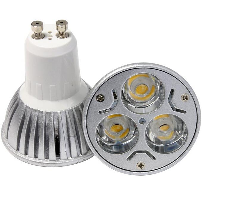 

Dimmable GU10 LED Spotlight bulb 3w 5w cree led spot light aluminum housing celing lights AC110-240V
