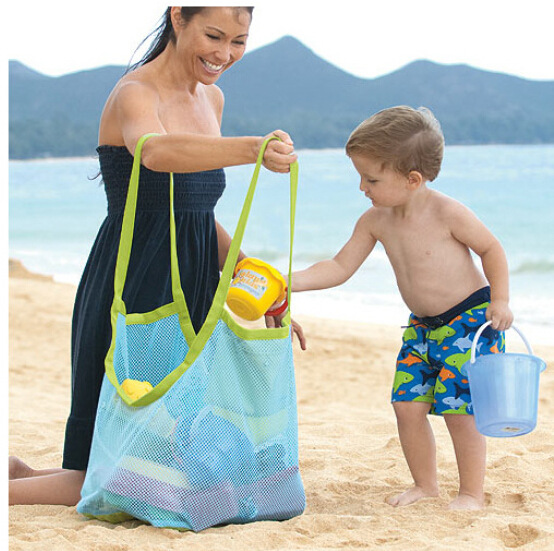 

Sand Beach Bags Sand Away Collection Toy Bag Storage For Sea Shell Children Tote Organizer Mommy's Helper