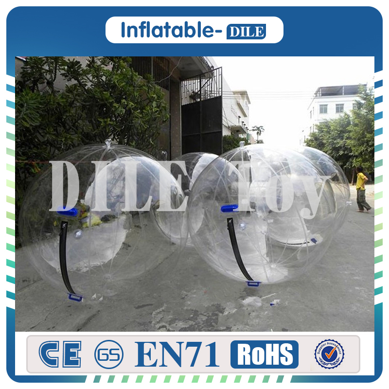 

Free Shipping Hot Sale 0.8mm TPU 2m Inflatable Water Walking Ball Human Hamster Ball Water Ball