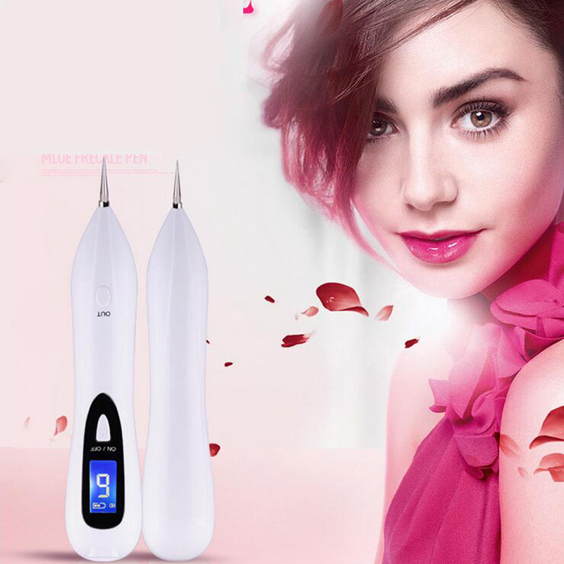Electric Multifunction Face Beauty Device Spot Removal Mole Nevus Verruca Granulation Tattoo Removal Device Skin Neoplasm Removal Needle Pen-image-404243799