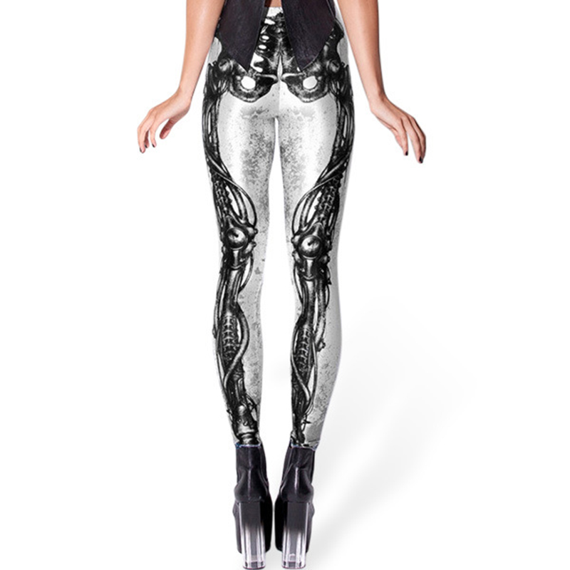 Plus Size Skull Leggings Australia 