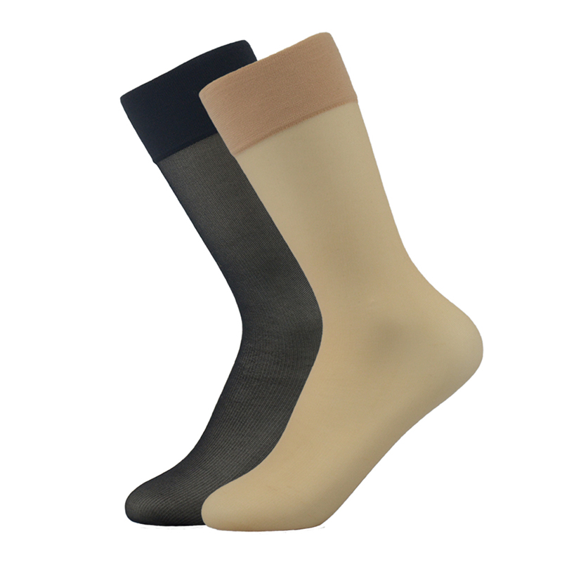 Wholesale-Enerwear 2 Pairs Free Shipping High Quality Women's Stretchy Sheer Knee High Hosiery Socks