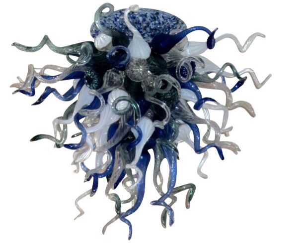 

Dale Chihuly Style Glass Chandelier Light Small Size Hand Blown Art Glass Modern Ceiling LED Chandelier Light for Home Decor