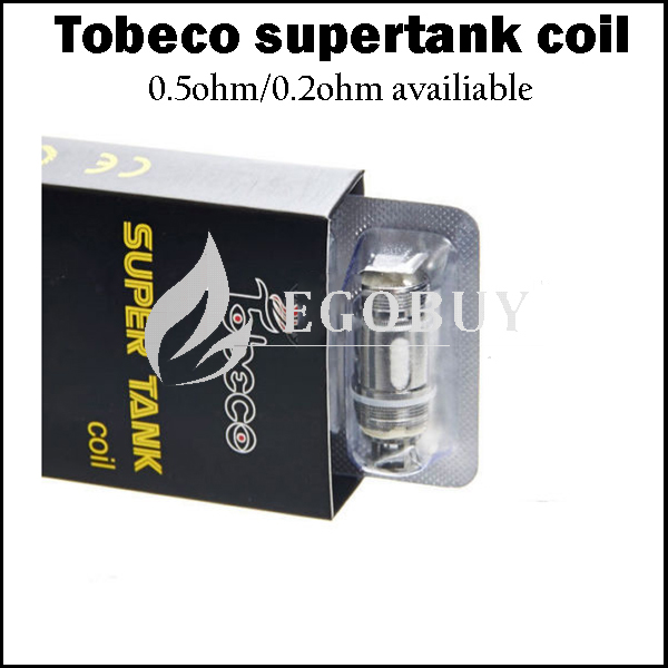 

100% original Tobeco Super Tank Coils 0.2ohm 0.5Ohm OCC Coil for tobeco Super Tank nano supertank mini 25mm turbo ks atlantis 2 clearomizer