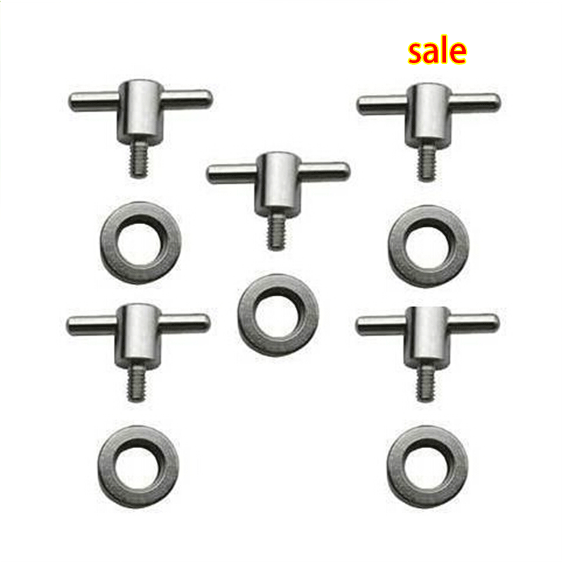 10pcs pièces de machine à tatouer vice clanps pièces de pistolet kit cadre cadre de remplacement étau fixé pour accessoires de tatouage mahcine p