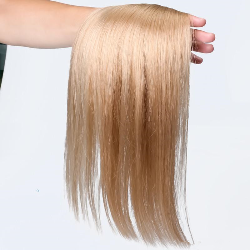 

Grade 8A--Flat tip in hair extensions with Light Brown color 8#, silk straight wave,1g/s&100g/Lot, free DHL