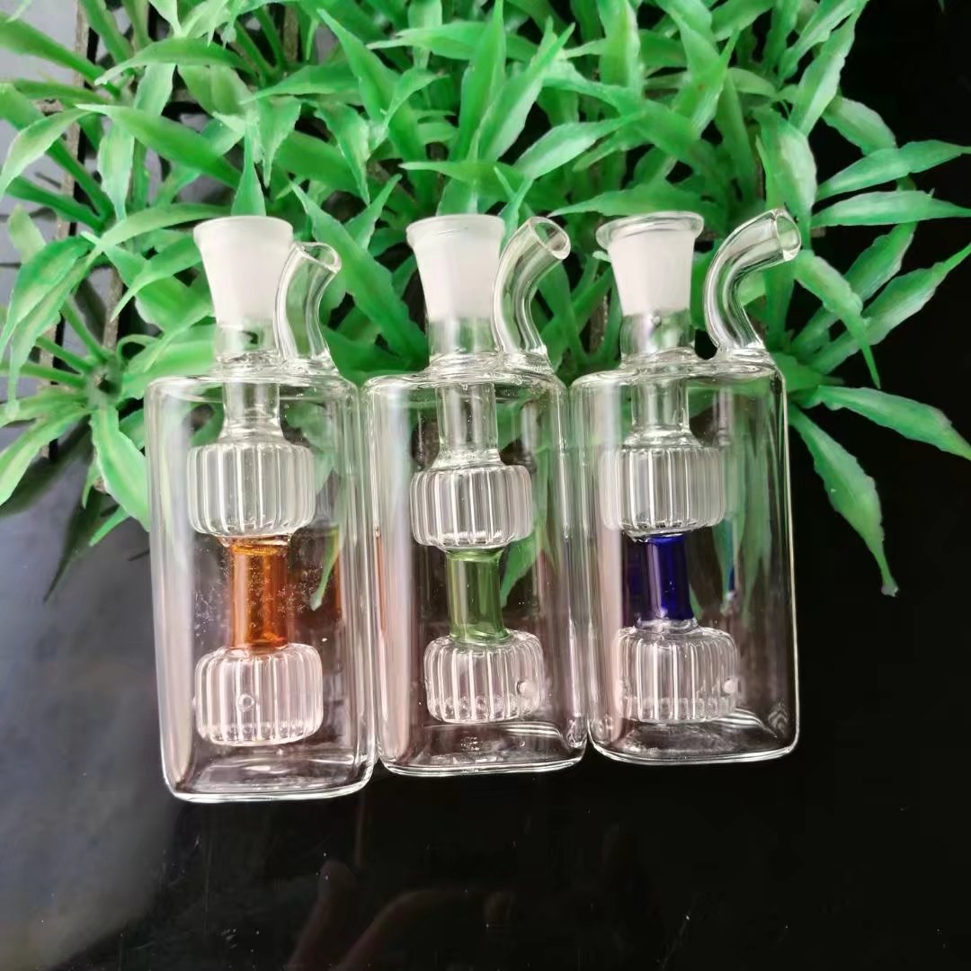 

2 round pots , Wholesale Glass bongs Oil Burner Glass Pipes Water Pipes Oil Rigs Smoking Free Shipping