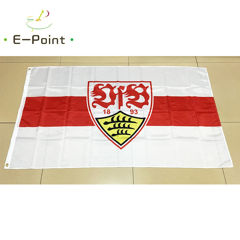 

German Deutschland VfB Stuttgart FC 3*5ft (90cm*150cm) Polyester flag Banner decoration flying home & garden flag Festive gifts