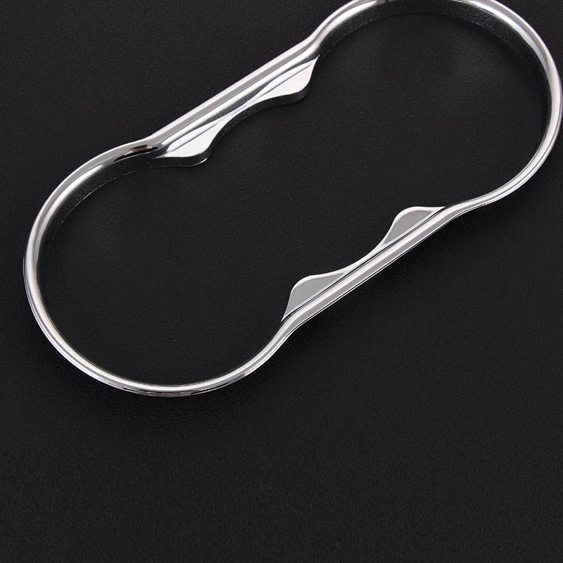 FIT Ford Fiesta VI CHROME FRONT GRILLE COVER TRIM S.STEEL 2 PCS 2009-2013