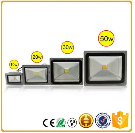

Super bright COB led floodlights waterproof 10W/20W/30W/50W AC85-265V high intensity decorative outdoor led flood lighting fixture
