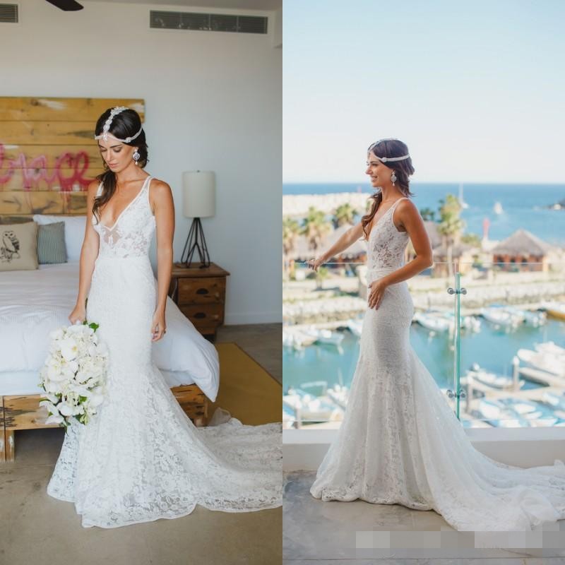 beach chic dresses wedding