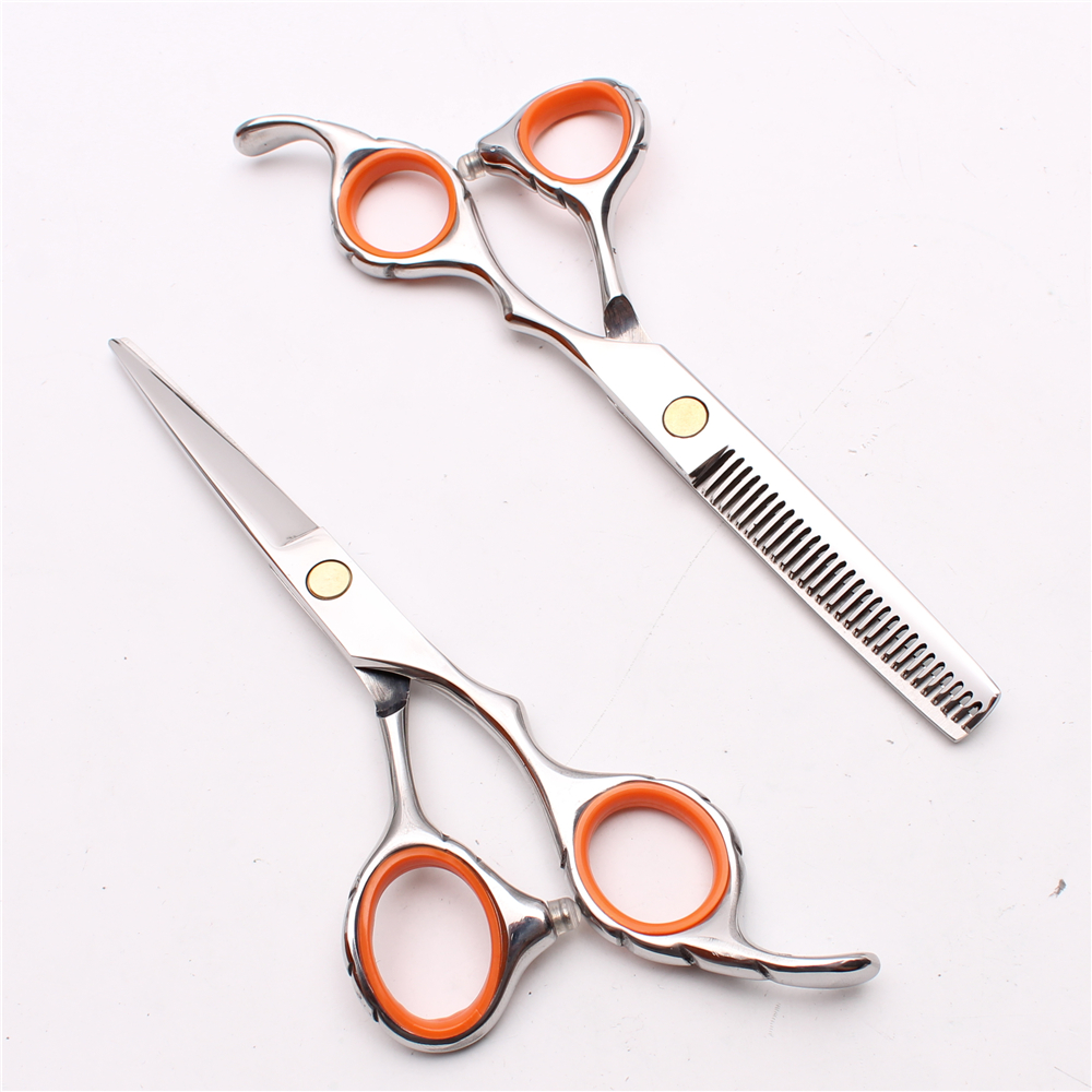 

5.5" 16cm JP Stainless Customized Brand Straight Shears Thinning Shears Haircut Shears Hairdressing Scissor Professional Hair Scissors C1009