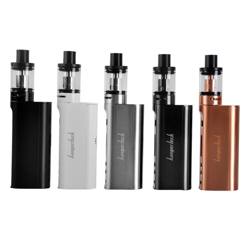 

Newest Kangertech Subox Mini-C Starter Kit 50W Subox Mini C 18650 Box Mod 3ml Top Filling Leak Free Tank Hot sale DHL free