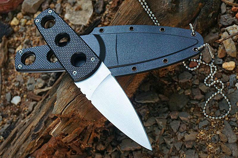 

Utility COLD STEEL Secret Edge Fixed Knife 8Cr13Mov 57HRC Tactical Camping Survival Neck Knife Hunting Pocket EDC Tools Xmas Collection