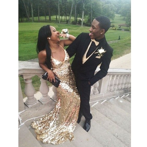 

Bling Champagne Sequins Mermaid Prom Dresses 2016 Spaghetti Vestidos De Festa Evening Gown Black Gilr Dress Long Formal party Gowns, Silver