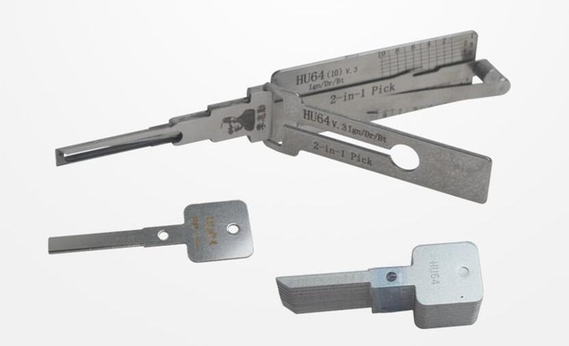 

LISHI HU64 2-in-1 Auto Pick and Decoder for Mercedes locksmith tool lock pick tool free shipping
