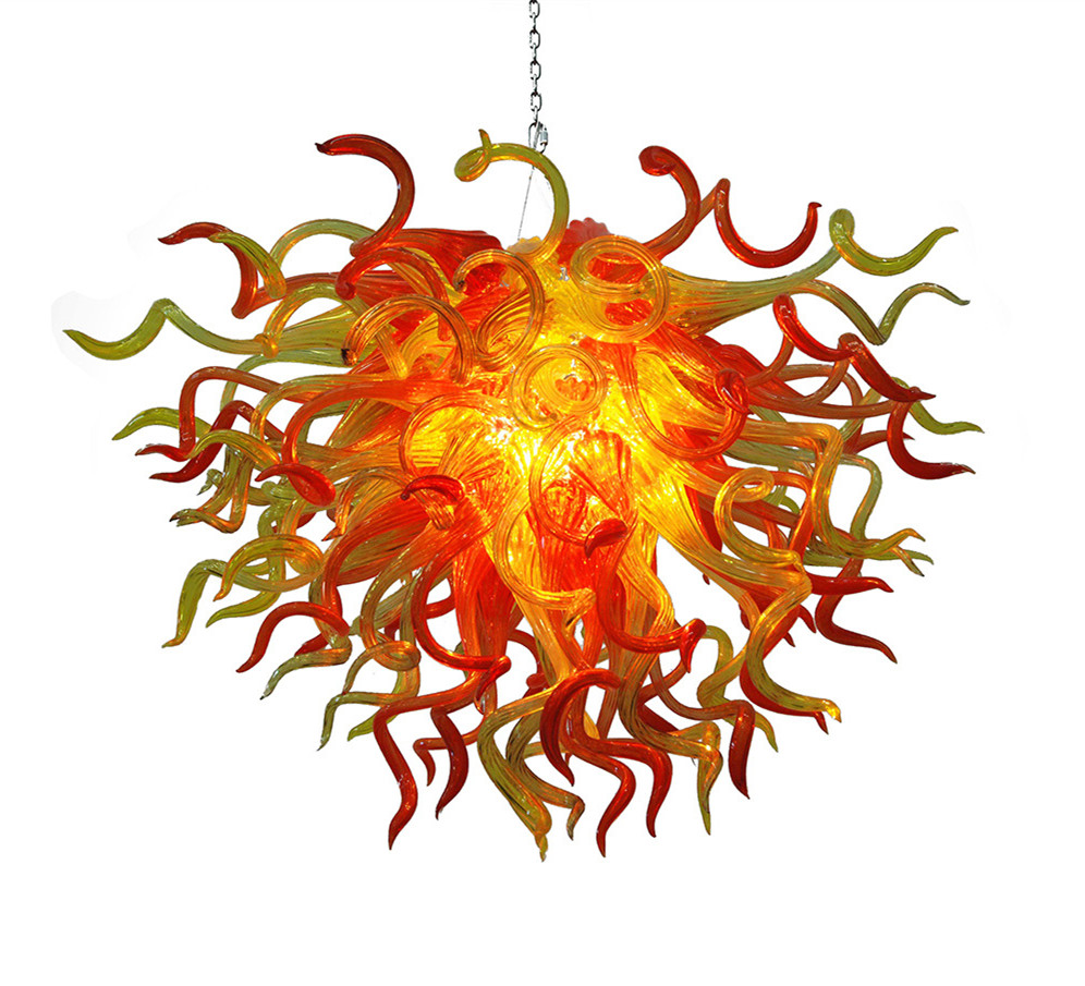 

Lamps Modern Indoor Art Decorative Crystal Chandeliers Lights for Living Room Energy Saving Handmade LED Blown Glass Chandelier