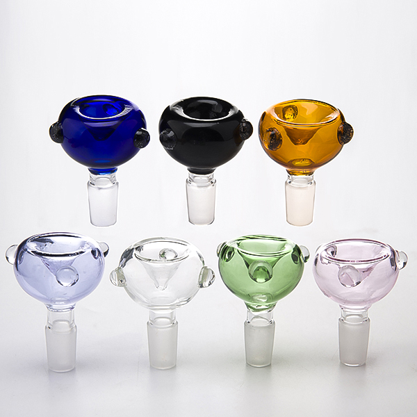 

14mm 19mm Glass Bowl BIG Size Style With Crown Bong Bowls Glass Herb Holers For Glass Water Bongs