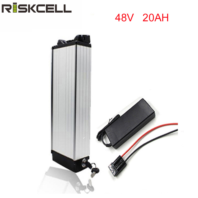 

1000 times cycle 48v 1000w battery 48v 20ah electric bicycle battery /electric bike battery 48V 20Ah with BMS,54.6V 2A charger