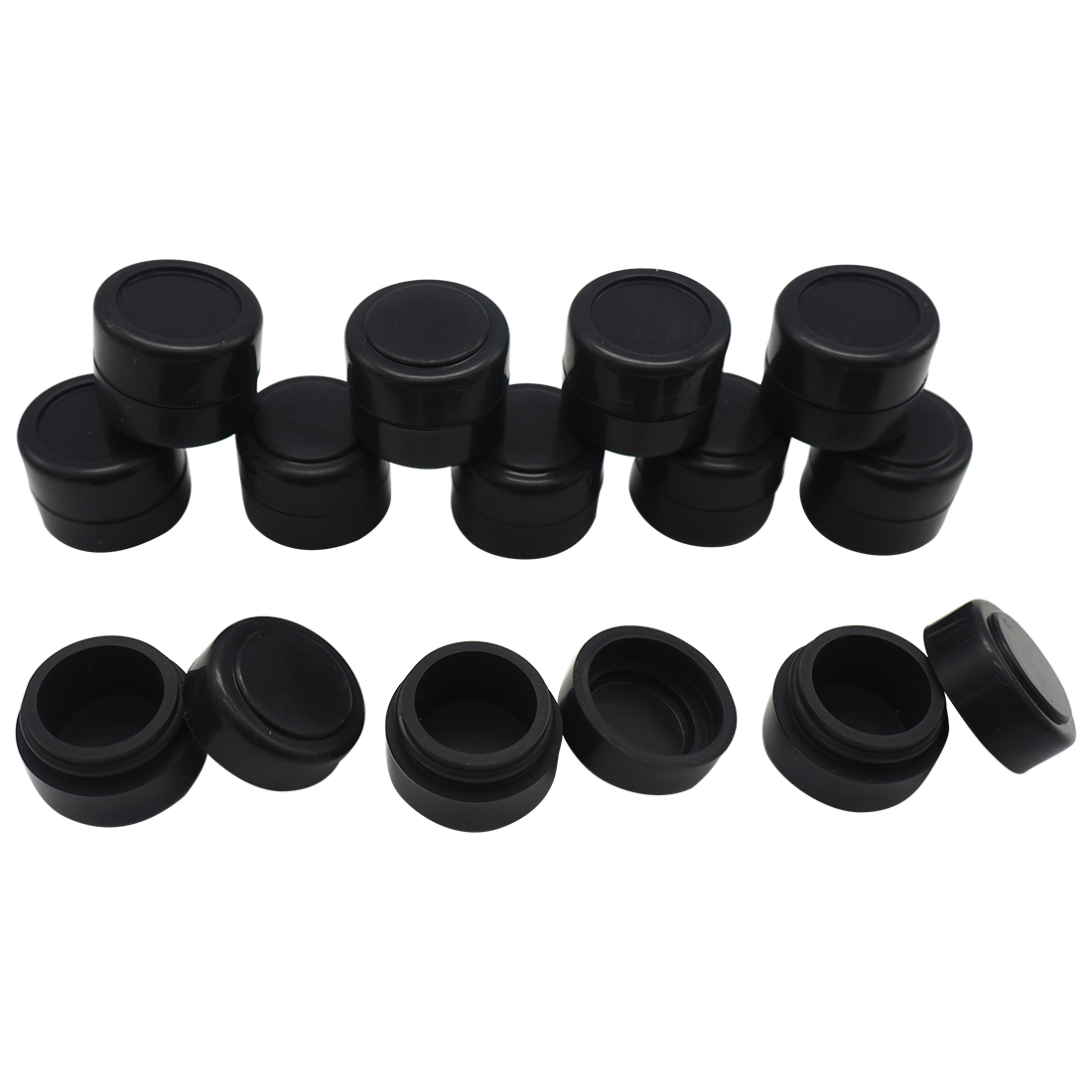 

Silicone container food grade Non-Stick bag Concentrate Containers dab jar 2 ml