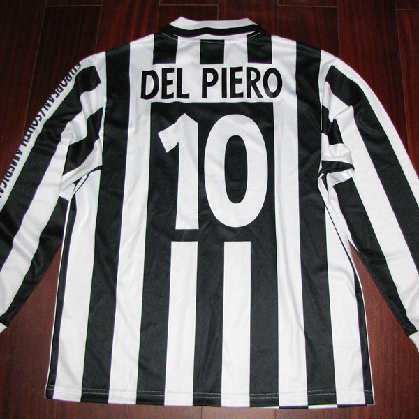 

EURO/S.AMERICA Cup 1996 Match Worn Player Issue Shirt Jersey Long sleeves Del Piero Zidane Football Custom Namesets Patches Sponsor, 10 del piero