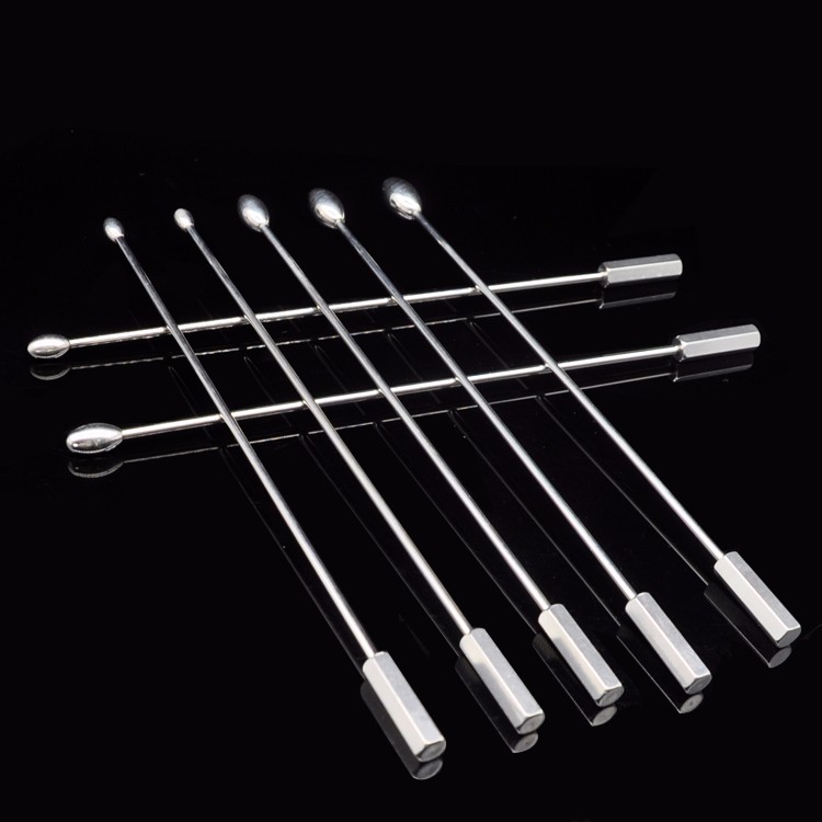 stainless steel metal urethral inser rods male penis dilator stimulator chastity sex toys urethra sound plug 7 sizes to choose