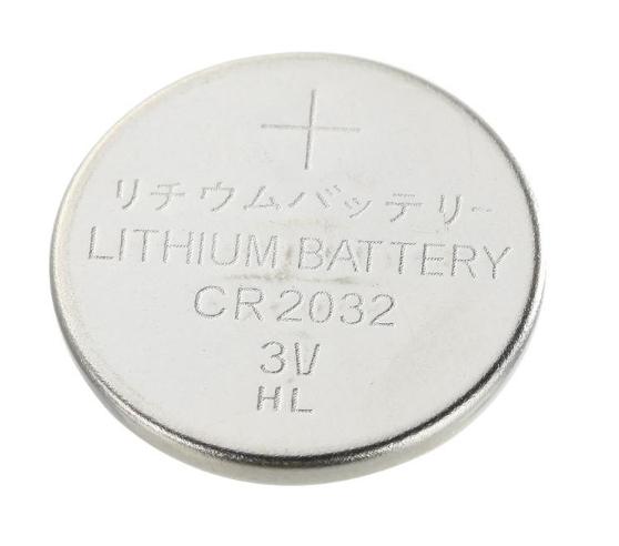 

CR2032 Lithium Manganese Battery,3V ,Capacity 230mAh,Button Cell